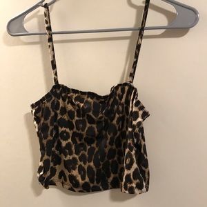 CHEETAH CROP TOP🖤✨
